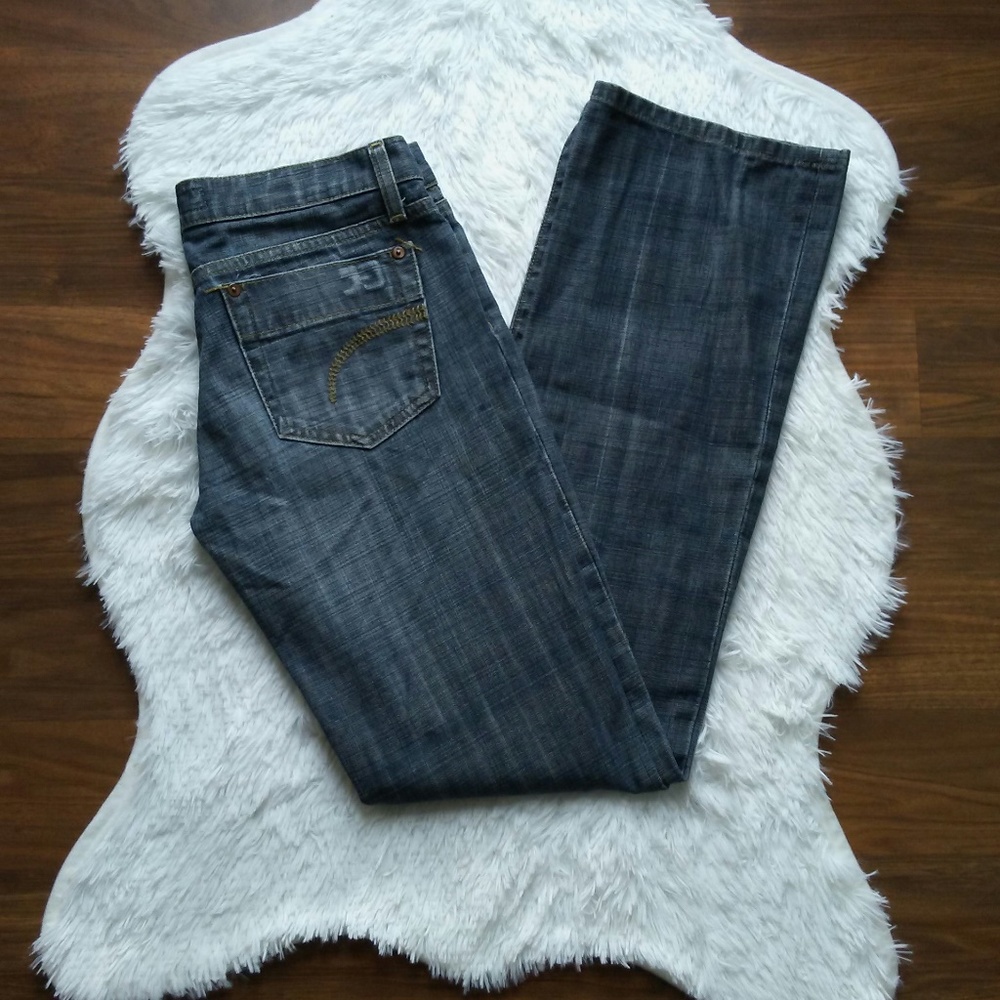 Joe's Womens 100% Cotton Logo Pocket Jean Size 26